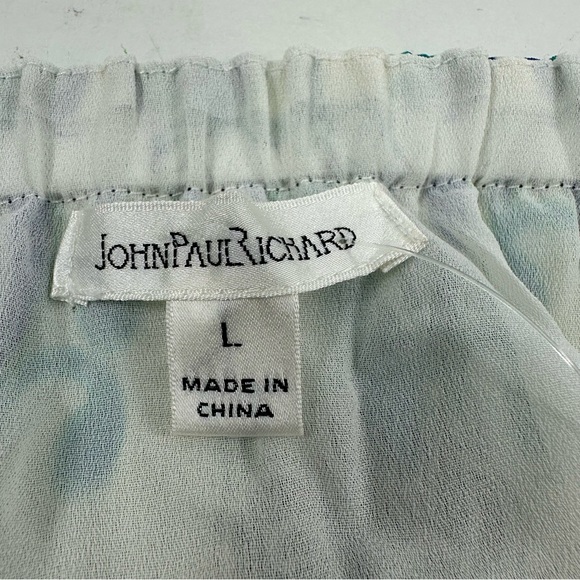 NWOT Bohemian Green and Blue Patterned Skirt - Picture 3 of 7